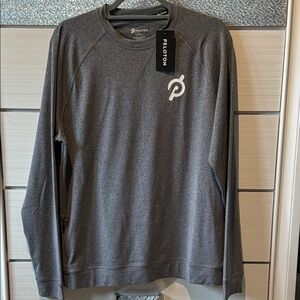 Peloton Gray Long Sleeve Shirt
